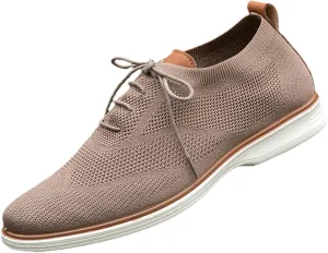 Mens Slip On Leisure Men Four Seasons Mesh Non Slip Flat Round Toe Breathable Lace Up Lazy Leisure Shoes