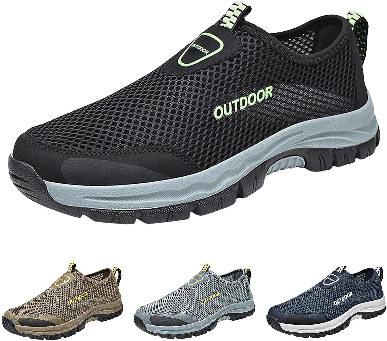 Mens Tennis Shoes Men Shoes Comfortable Soft Sole Breathable Casual Summer Mesh Hollow Breathable Casual