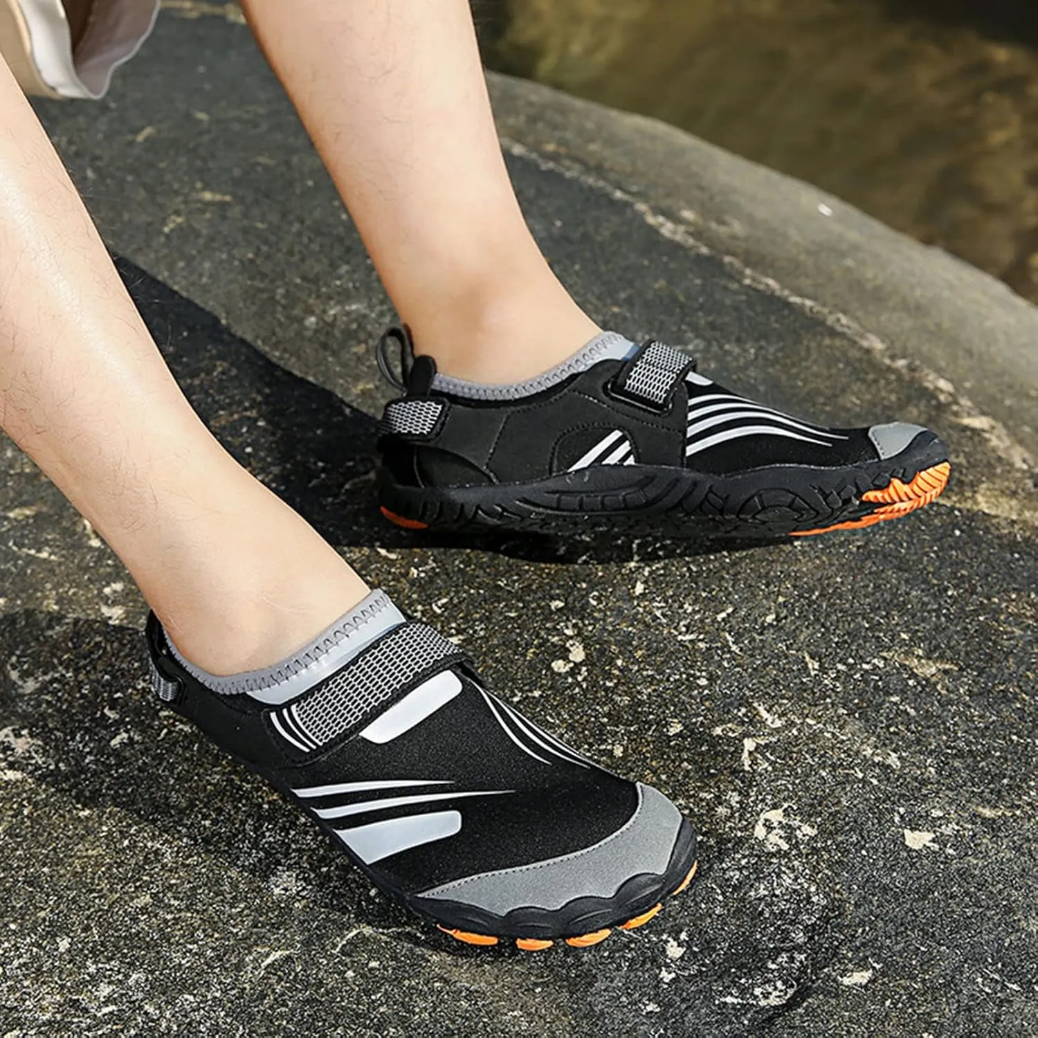 Mens Water Proof Shoes Size 13 Lightweight Quick Drying Water Shoes Hiking Quick Dry Shoes Hiking Sandals for Men for Beach Swim River Pool Lake Hiking Surfing