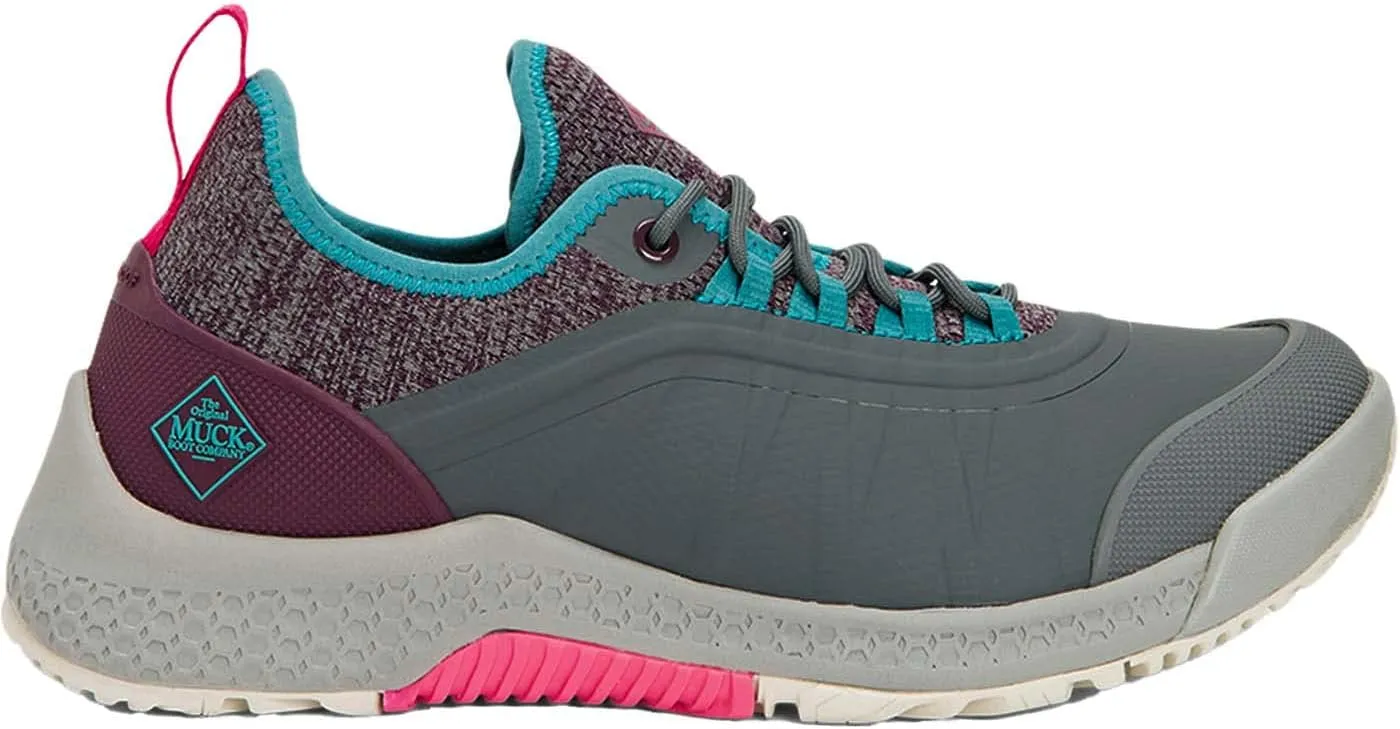 Muck Boot Women's Active Garden Hiking Urban Watertight Outscape Lace Up Sneakers