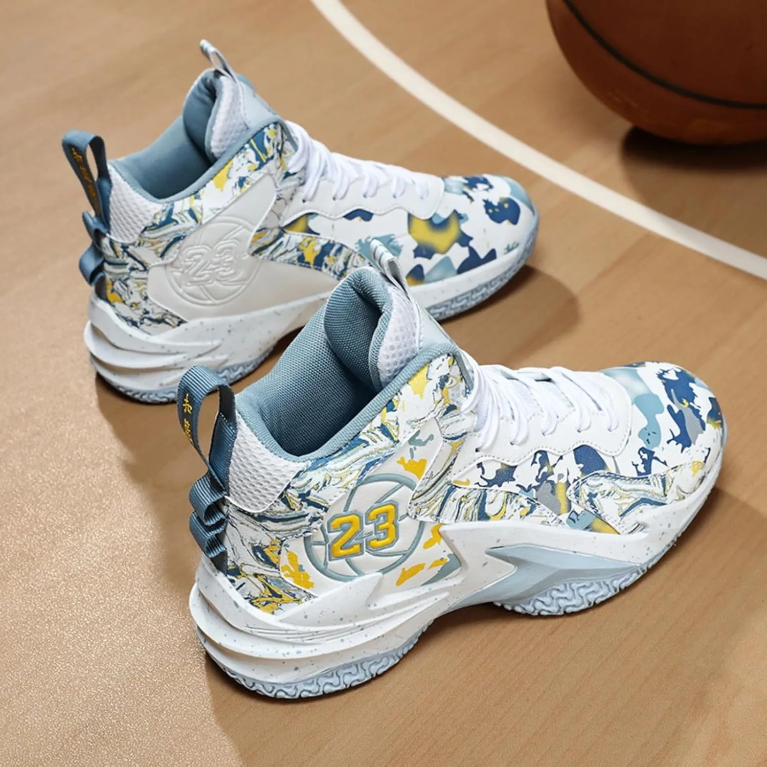 New wear-Resistant high top Basketball Shoes