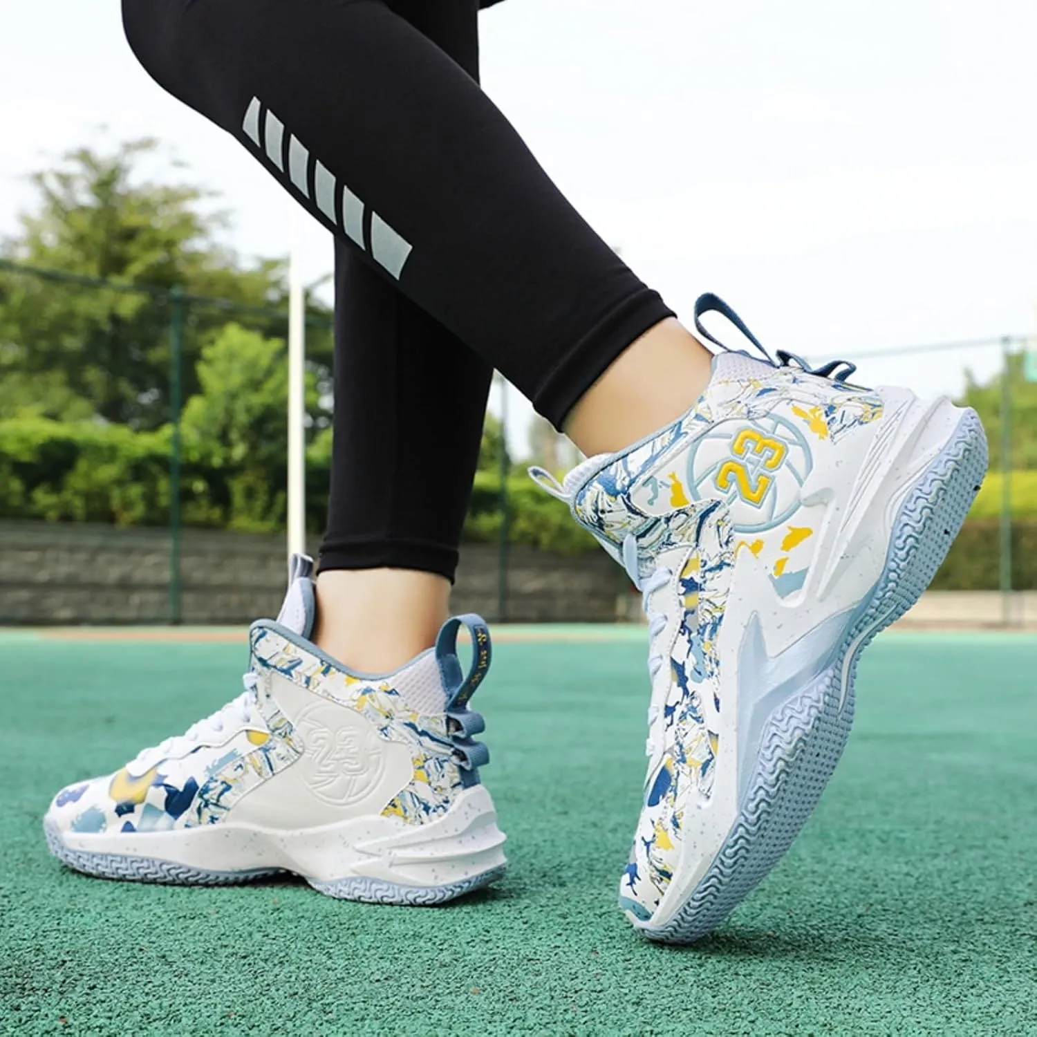 New wear-Resistant high top Basketball Shoes