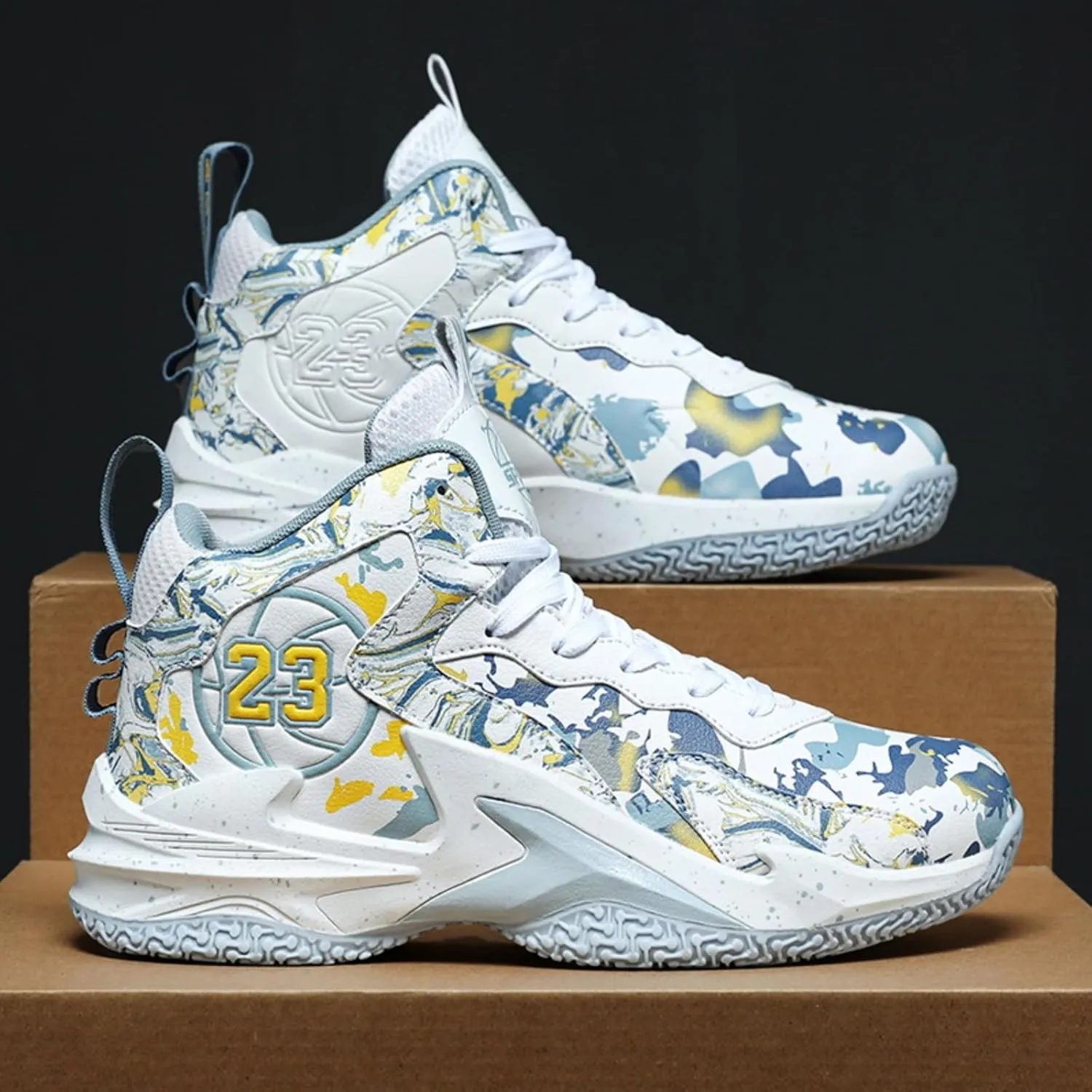 New wear-Resistant high top Basketball Shoes