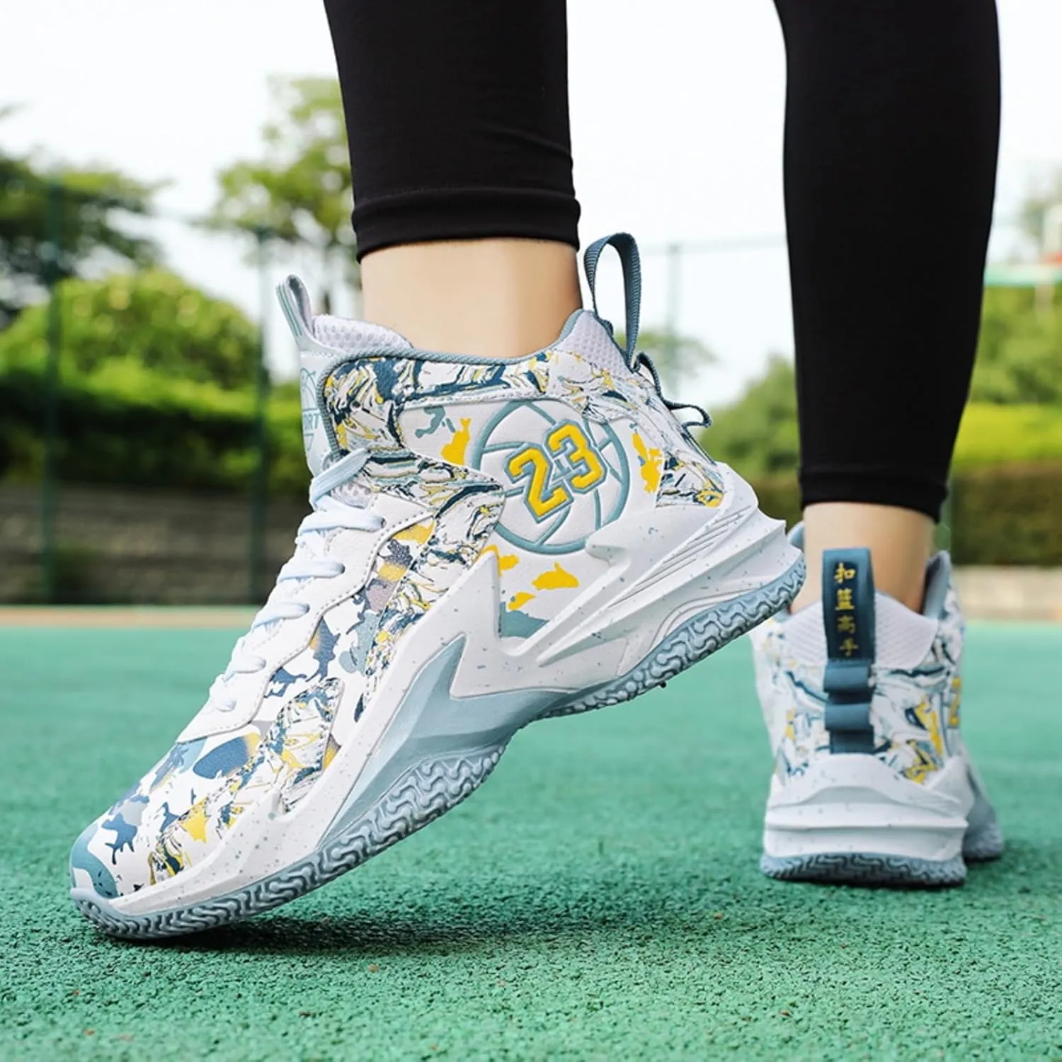 New wear-Resistant high top Basketball Shoes