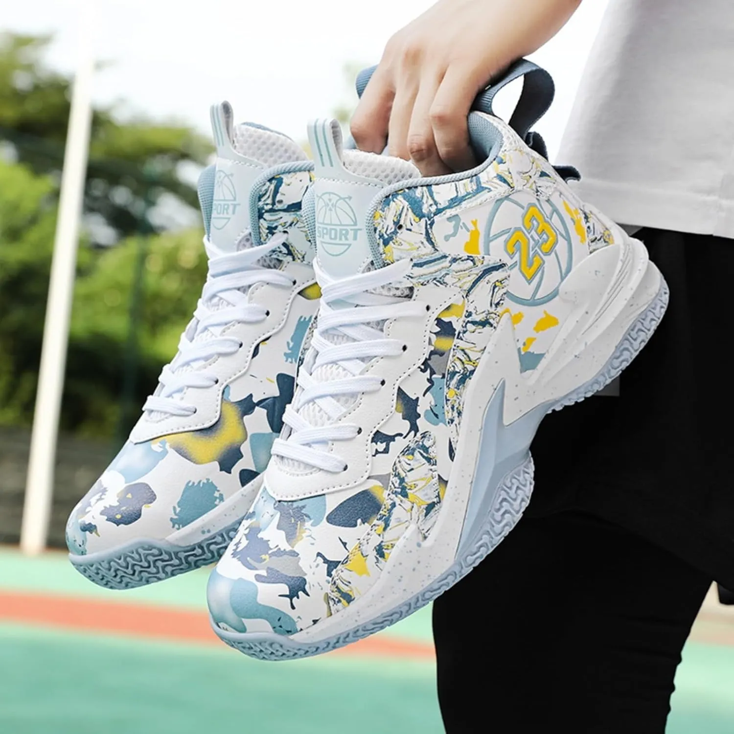 New wear-Resistant high top Basketball Shoes