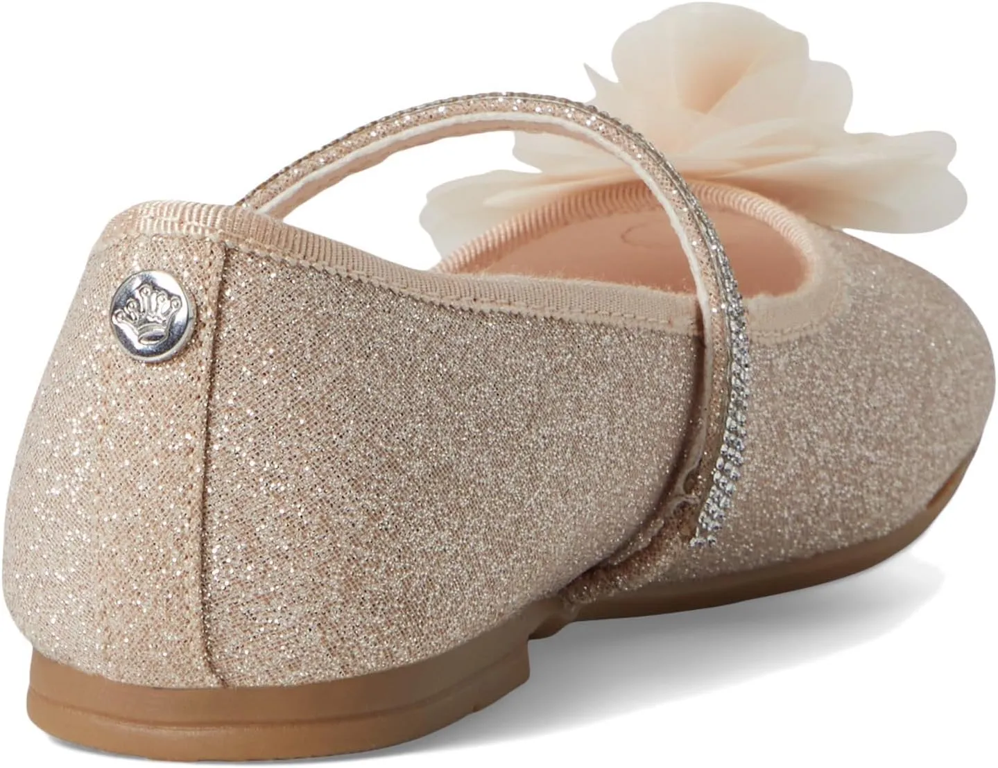 NINA Baby-Girl's Jory (Little Big Kid) Ballet Flat W/Flower