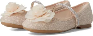 NINA Baby-Girl's Jory (Little Big Kid) Ballet Flat W/Flower
