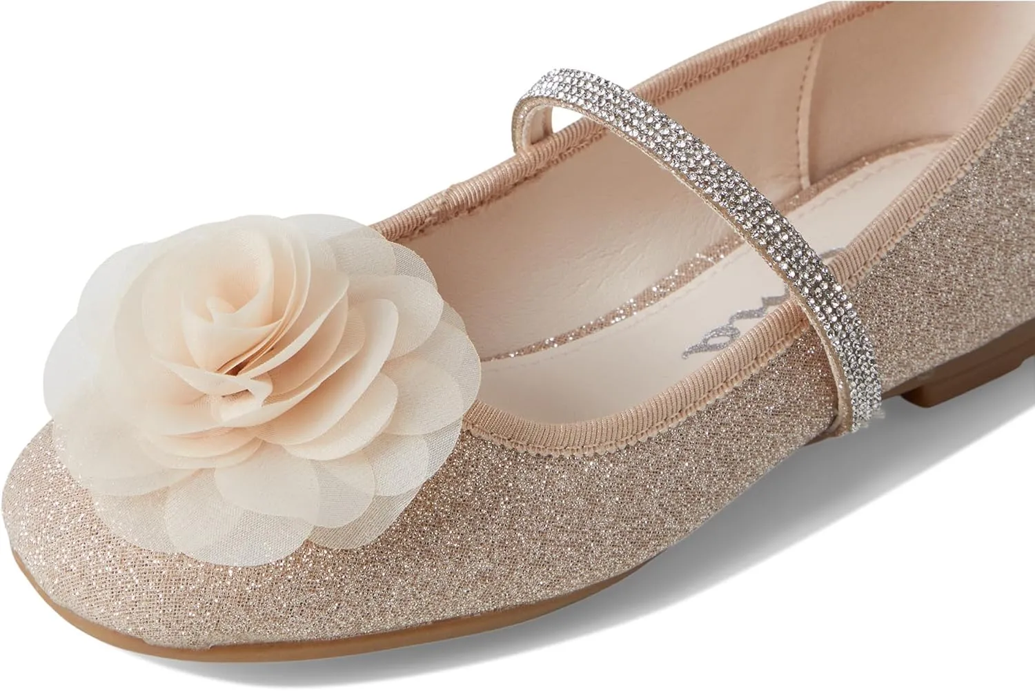 NINA Baby-Girl's Jory (Little Big Kid) Ballet Flat W/Flower