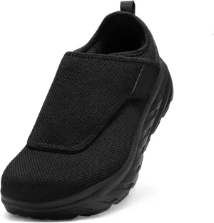 Orthopedic Diabetic Extra Wide Walking Shoes: Comfortable Casual Arch Support Plantar Fasciitis Slip On, Orthotics Hammer Toes Easy Top Wings House Loafers for Foot and Heel Pain Relief