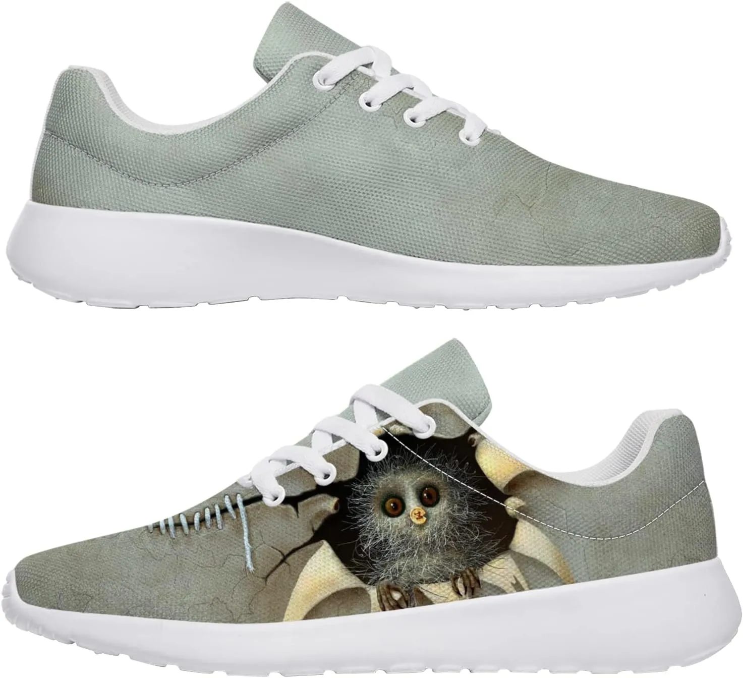 Owl Shoes Womens Mens Cross Training Shoes Athletic Running Sneakers Gifts for Friends