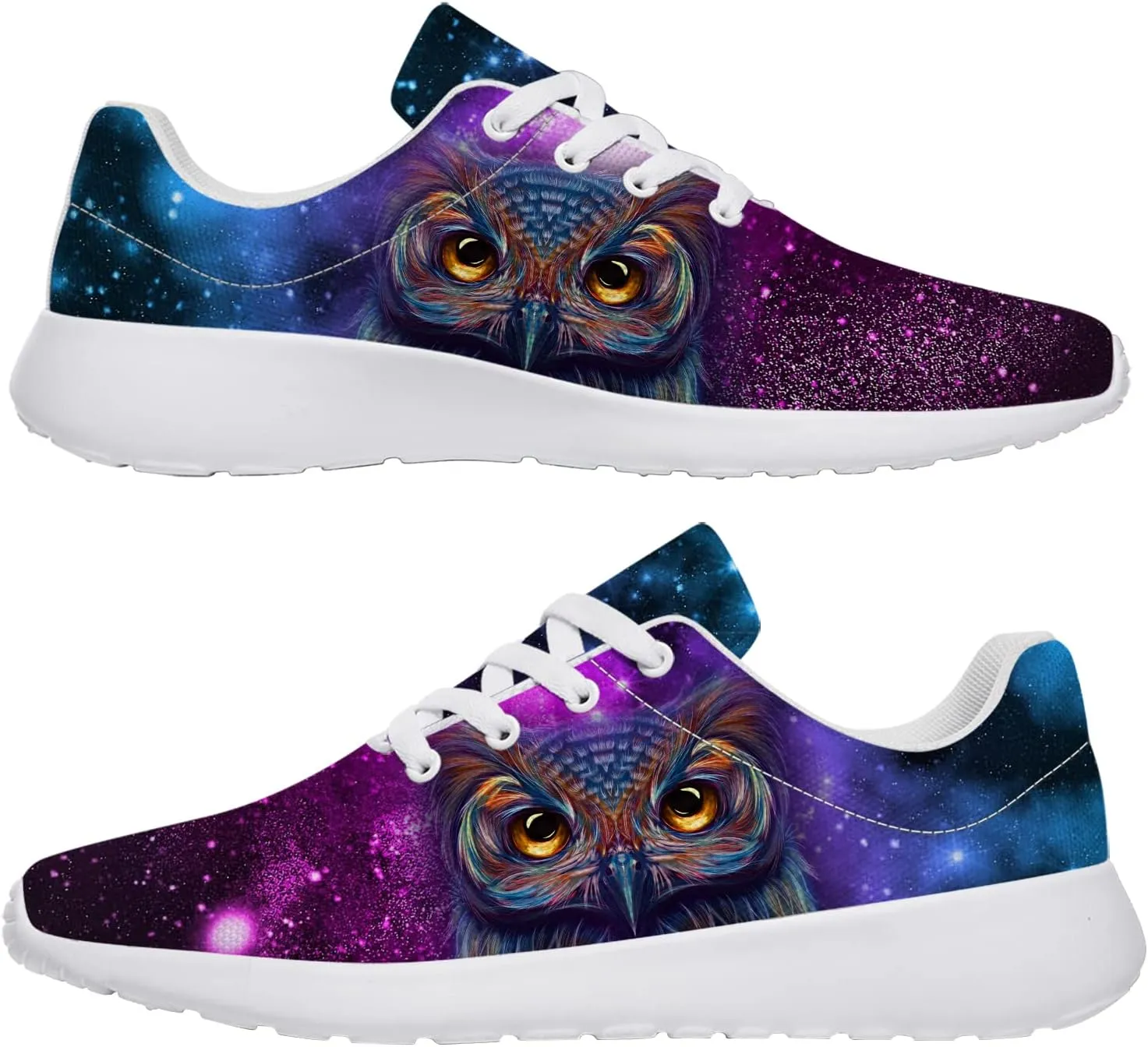 Owl Shoes Womens Mens Cross Training Shoes Athletic Running Sneakers Gifts for Friends