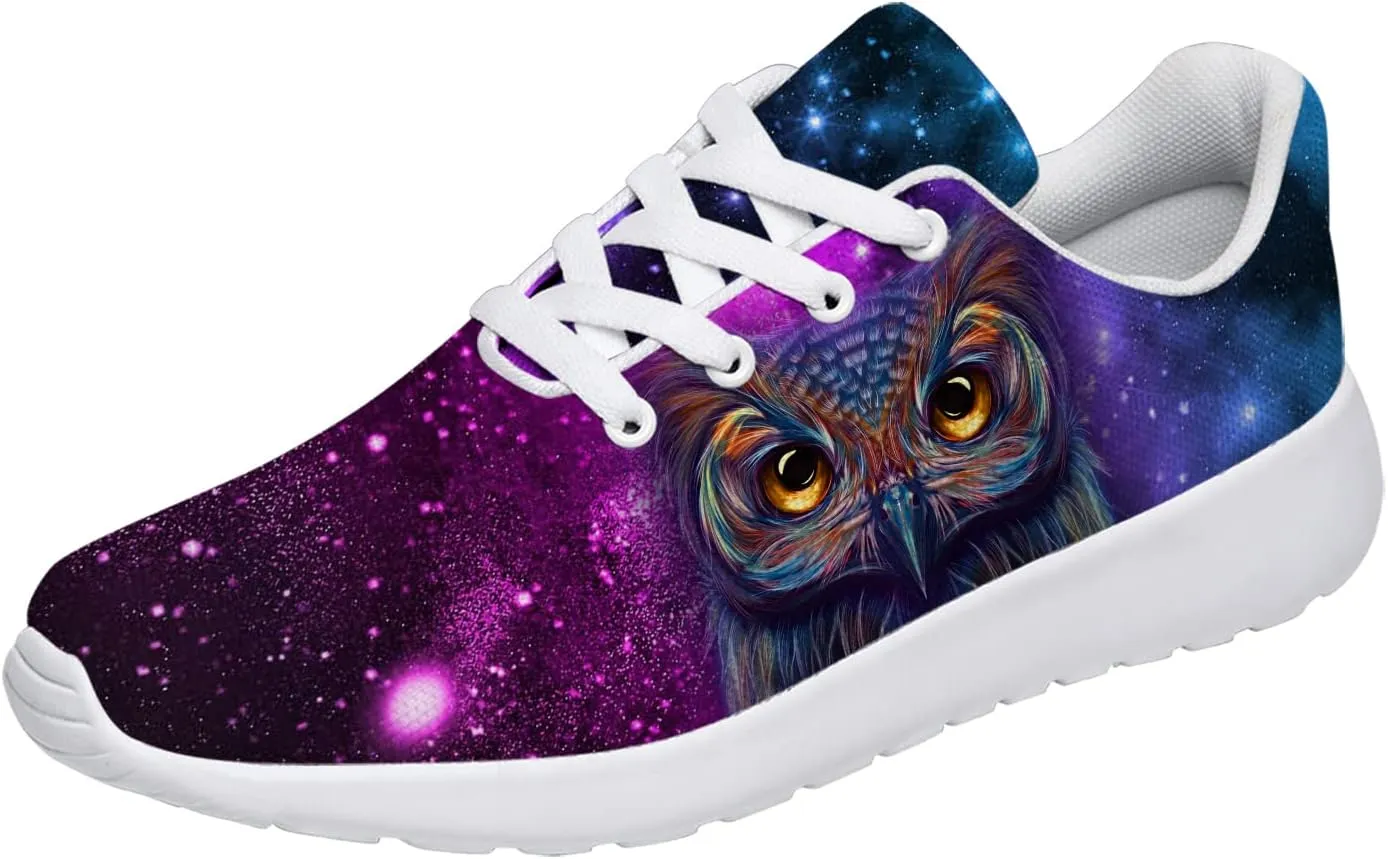 Owl Shoes Womens Mens Cross Training Shoes Athletic Running Sneakers Gifts for Friends