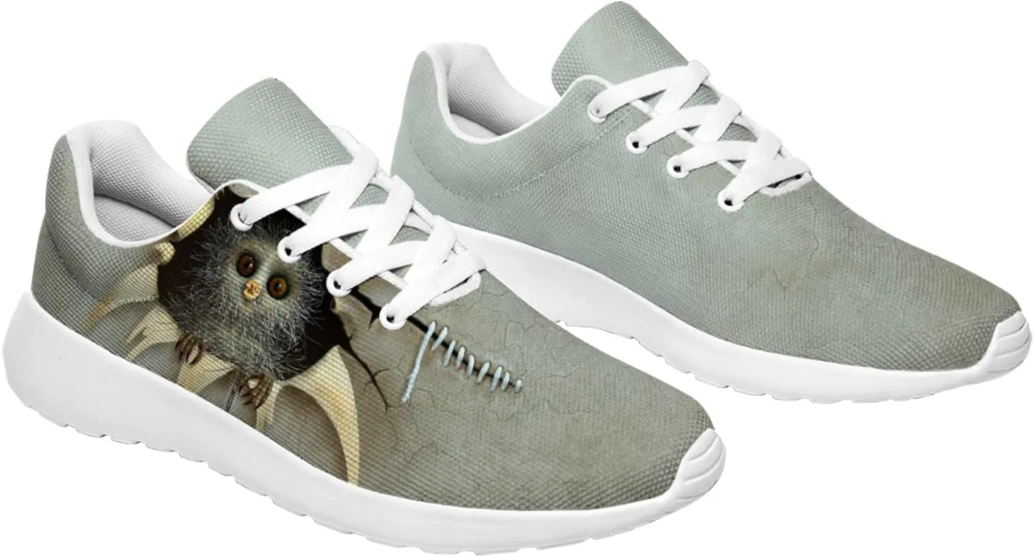 Owl Shoes Womens Mens Cross Training Shoes Athletic Running Sneakers Gifts for Friends