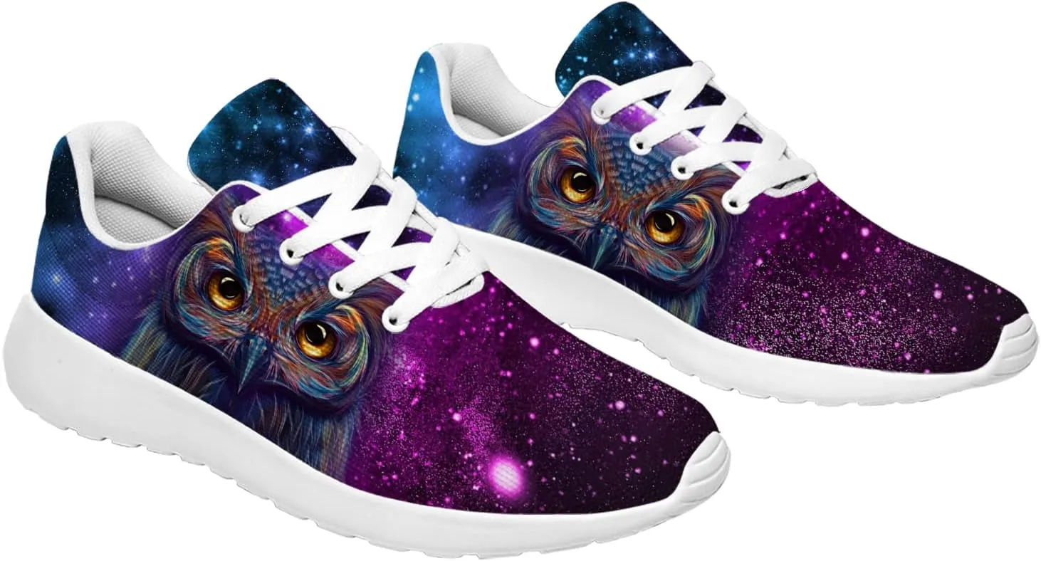 Owl Shoes Womens Mens Cross Training Shoes Athletic Running Sneakers Gifts for Friends