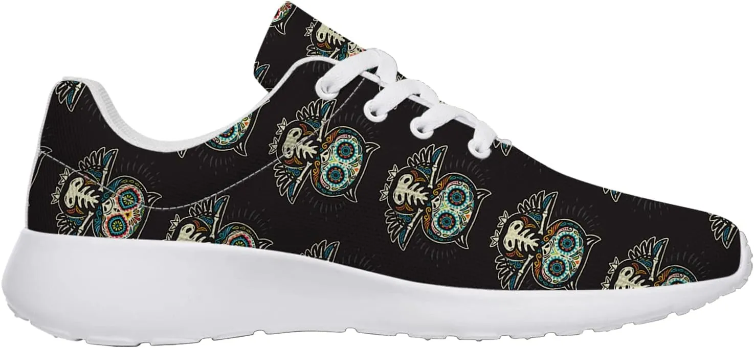 Owl Shoes Womens Mens Cross Training Shoes Athletic Running Sneakers Gifts for Friends