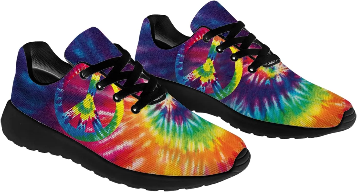 Peace and Love Shoes Womens Mens Road Running Shoes Athletic Tennis Walking Shoes Gifts for Her,Him