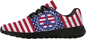 Peace and Love Shoes Womens Mens Road Running Shoes Athletic Tennis Walking Shoes Gifts for Her,Him