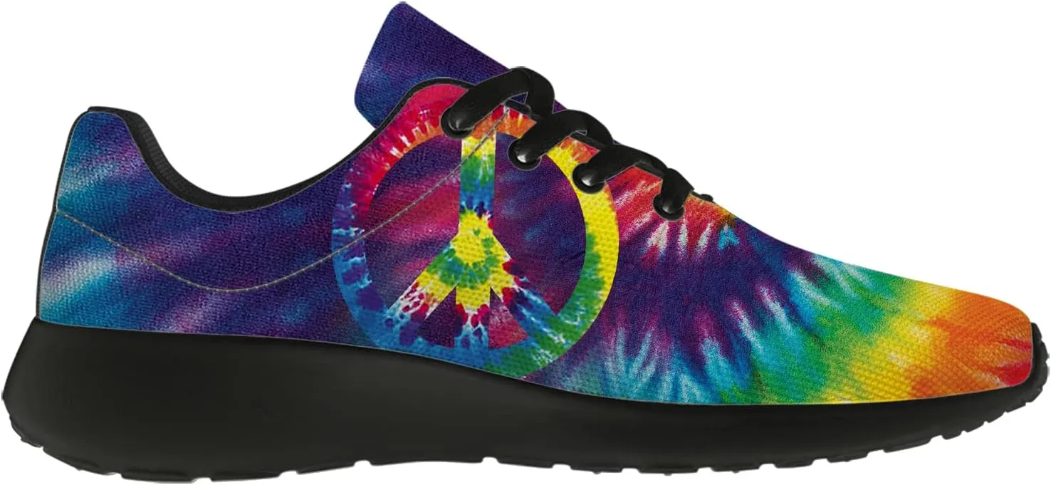 Peace and Love Shoes Womens Mens Road Running Shoes Athletic Tennis Walking Shoes Gifts for Her,Him