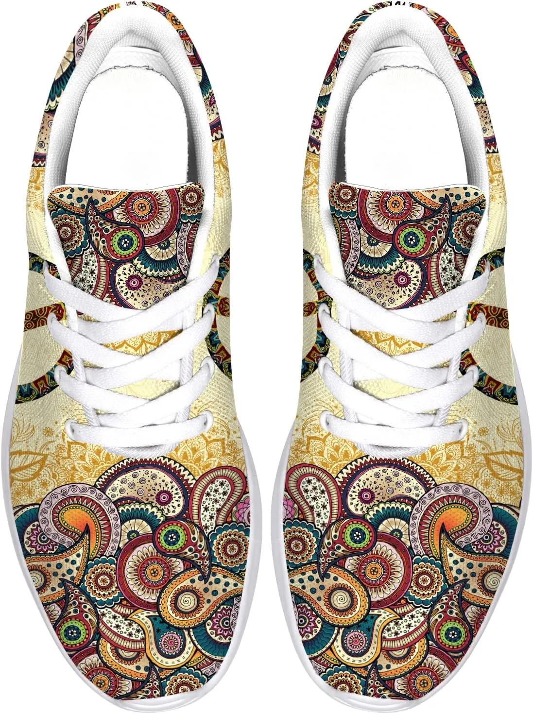 Peace and Love Shoes Womens Mens Road Running Shoes Athletic Tennis Walking Shoes Gifts for Her,Him