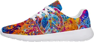 Peace and Love Shoes Womens Mens Road Running Shoes Athletic Tennis Walking Shoes Gifts for Her,Him