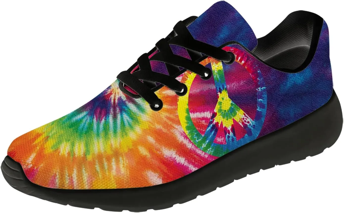 Peace and Love Shoes Womens Mens Road Running Shoes Athletic Tennis Walking Shoes Gifts for Her,Him