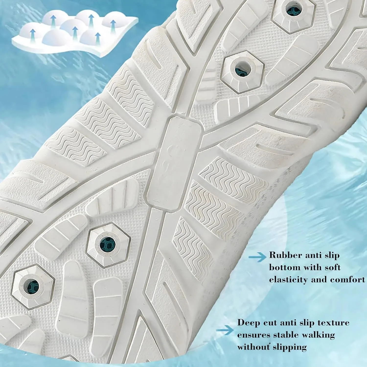 Quick Dry Water Shoes Barefoot Aqua for Beach Swim Pool Surf Yoga Women Men Lightweight Non Slip Breathable Outdoor Sport Shoes