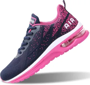RomenSi Womens Air Athletic Running Sneakers Fashion Breathable Sport Gym Walking Tennis Shoes (US5.5-11)