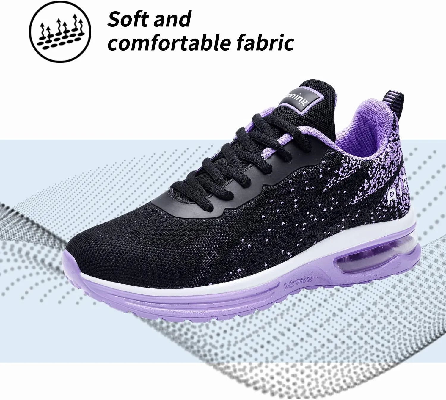 RomenSi Womens Air Athletic Running Sneakers Fashion Breathable Sport Gym Walking Tennis Shoes (US5.5-11)