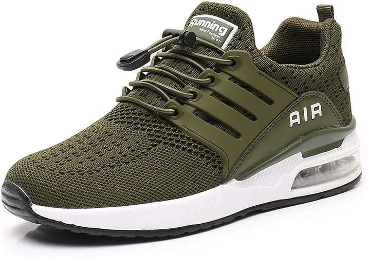 Running Shoes Men Sports Trainers Air Shock Absorbing Sneakers for Gym Fitness Jogging Athletic Walking Casual US7-12(EU39-46)