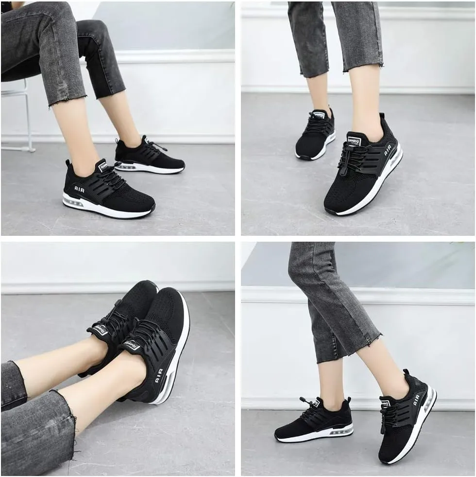 Running Shoes Men Sports Trainers Air Shock Absorbing Sneakers for Gym Fitness Jogging Athletic Walking Casual US7-12(EU39-46)