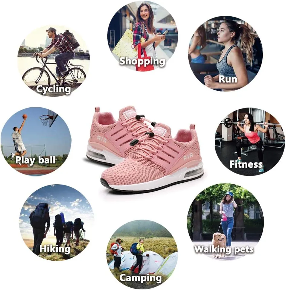 Running Shoes Men Sports Trainers Air Shock Absorbing Sneakers for Gym Fitness Jogging Athletic Walking Casual US7-12(EU39-46)