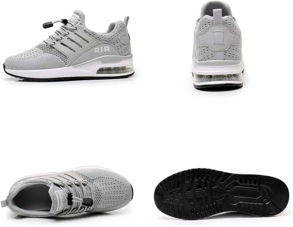 Running Shoes Men Sports Trainers Air Shock Absorbing Sneakers for Gym Fitness Jogging Athletic Walking Casual US7-12(EU39-46)