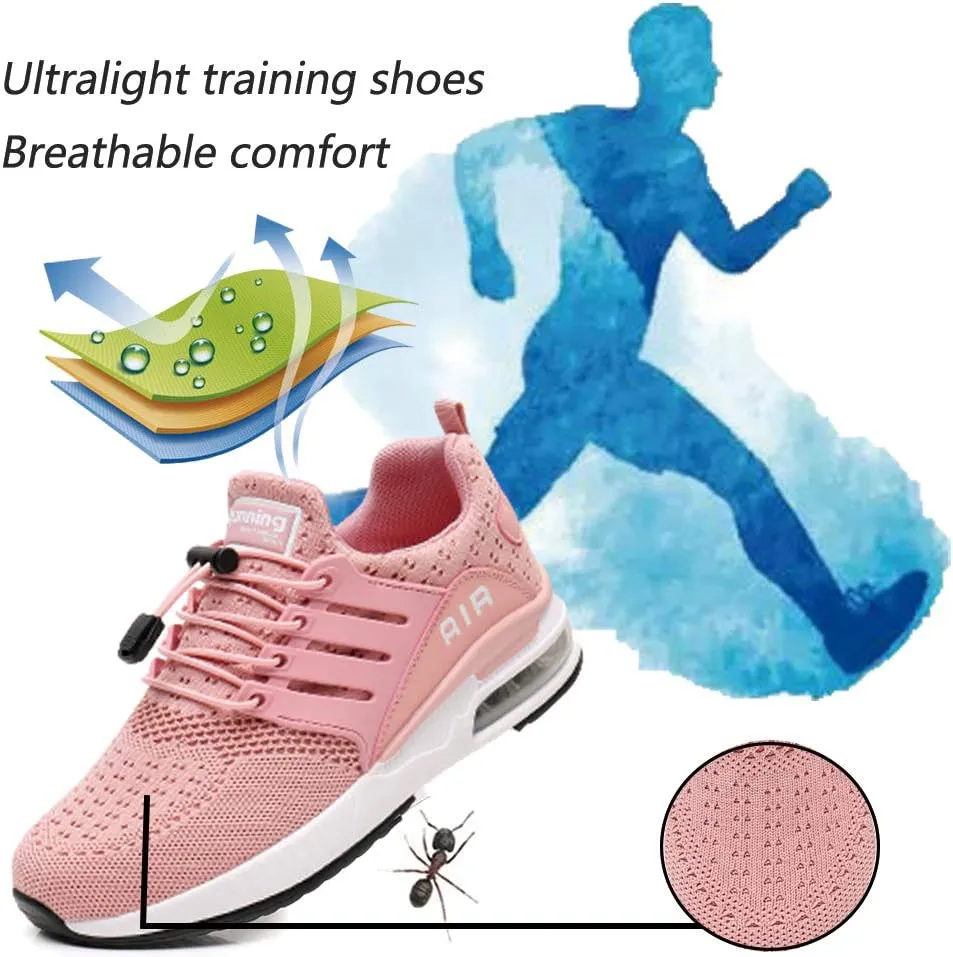 Running Shoes Men Sports Trainers Air Shock Absorbing Sneakers for Gym Fitness Jogging Athletic Walking Casual US7-12(EU39-46)