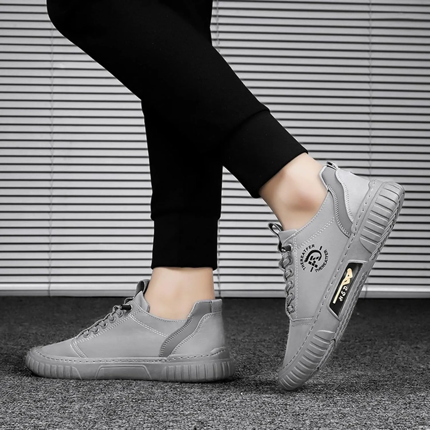 Sneakers Business Breathable Men Sneakers Low Top Breathable Casual Walking Canvas Shoes