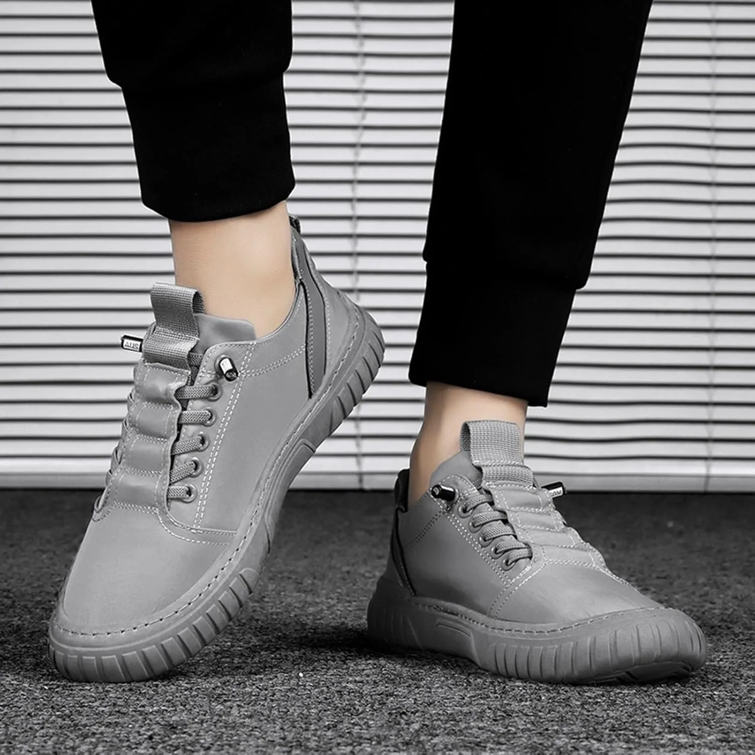 Sneakers Business Breathable Men Sneakers Low Top Breathable Casual Walking Canvas Shoes