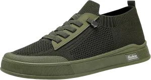 Sneakers Business Breathable Men's Casual Woven Flat Shoes Solid Color Breathable Single Shoes