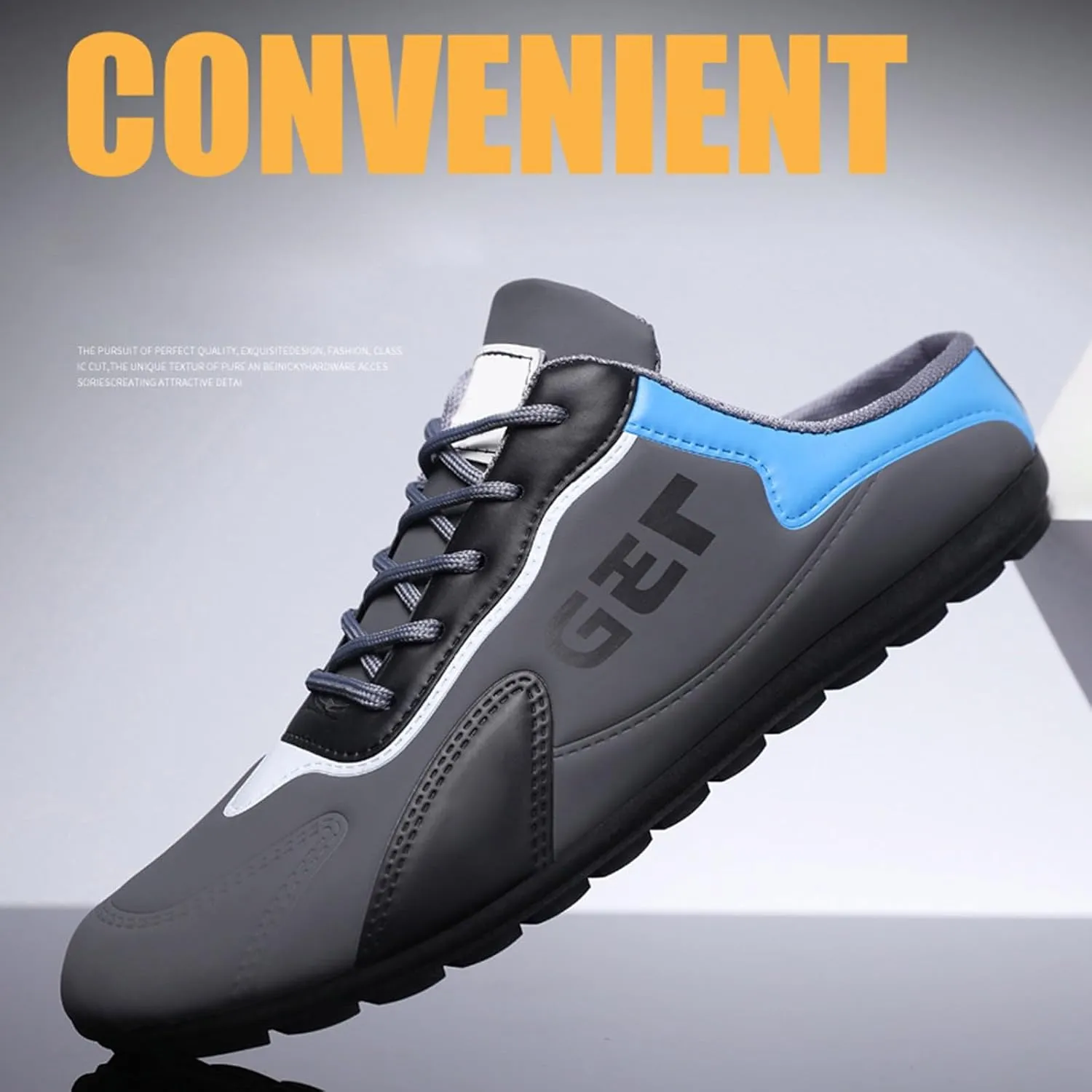 Tennis Walking Shoes Spring New Men's Shoes Lazy Slip Ons and Half Slippers Foreign Trade Men's Casual