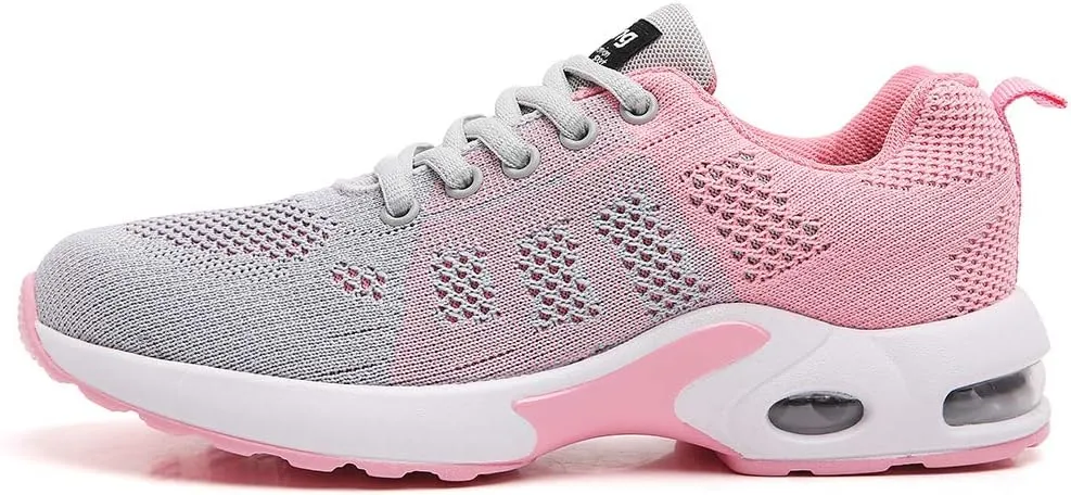 TSIODFO Women Running Shoes Gym Jogging Walking Sneakers