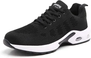 TSIODFO Women Running Shoes Gym Jogging Walking Sneakers