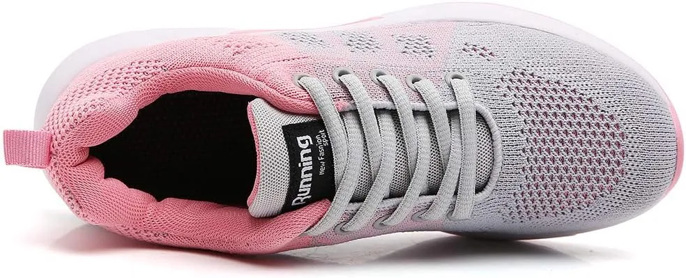 TSIODFO Women Running Shoes Gym Jogging Walking Sneakers