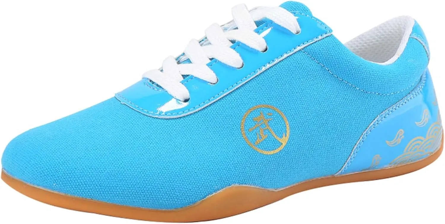 Unisex Martial Art Kung Fu Tai Chi Rubber Shoes，Lightweight, Flexible and Durable