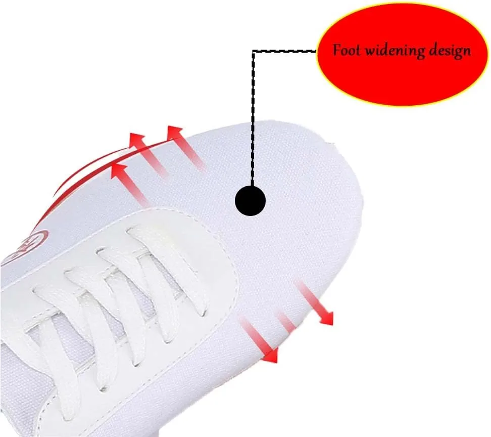 Unisex Martial Art Kung Fu Tai Chi Rubber Shoes，Lightweight, Flexible and Durable