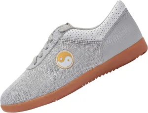 Unisex Martial Art Kung Fu Tai Chi Rubber Shoes,Traditional Kung Fu Tai Chi Wushu Shaolin Qi Gong Beijing Trainer Wing Chun Slipper Sneaker Footwear for Men Women,