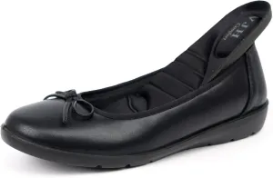 VJH confort Womens Ballet Flats Round Toe Slip-On Comfortable Dress Pump Walking Shoes