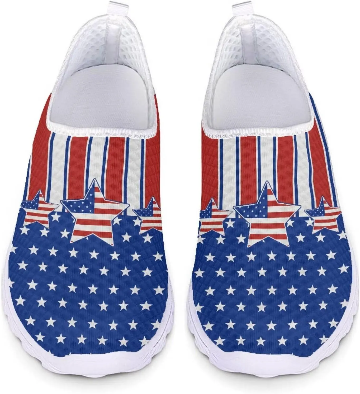 Walking Shoes for Women Men Sports Sneaker Flat Mesh Shoes Breathable Trainers