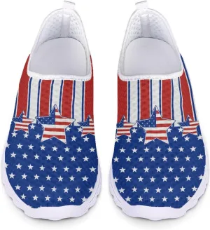 Walking Shoes for Women Men Sports Sneaker Flat Mesh Shoes Breathable Trainers