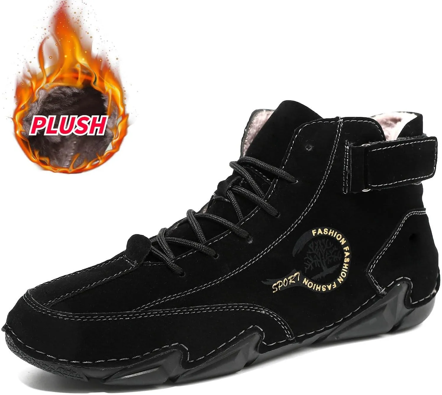 Walking Shoes Tennis Comfortable Winter Pull On Outwear Fashionable Classic Short Boots PU Breathable Cool Boots