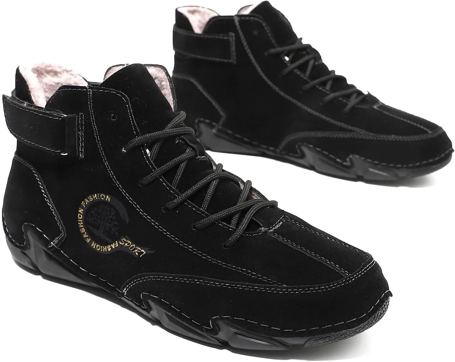 Walking Shoes Tennis Comfortable Winter Pull On Outwear Fashionable Classic Short Boots PU Breathable Cool Boots