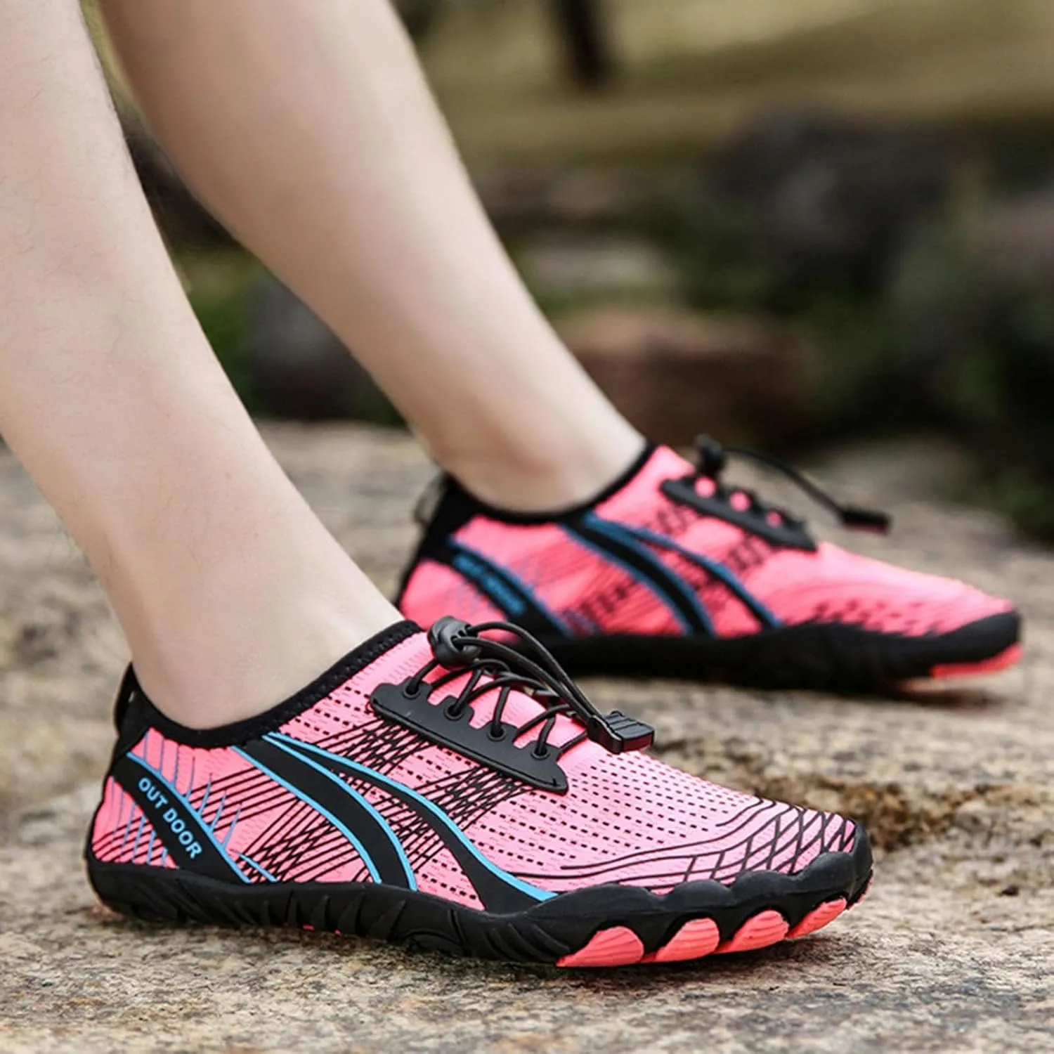 Water Shoes Men Wide Foot Barefoot Aqua Yoga Socks Quick Dry Water Hiking Shoes Women Quick Dry Shoes for Women Jogging Quick Dry Pool Sports Sneaker for Boating Fishing Diving Surfing