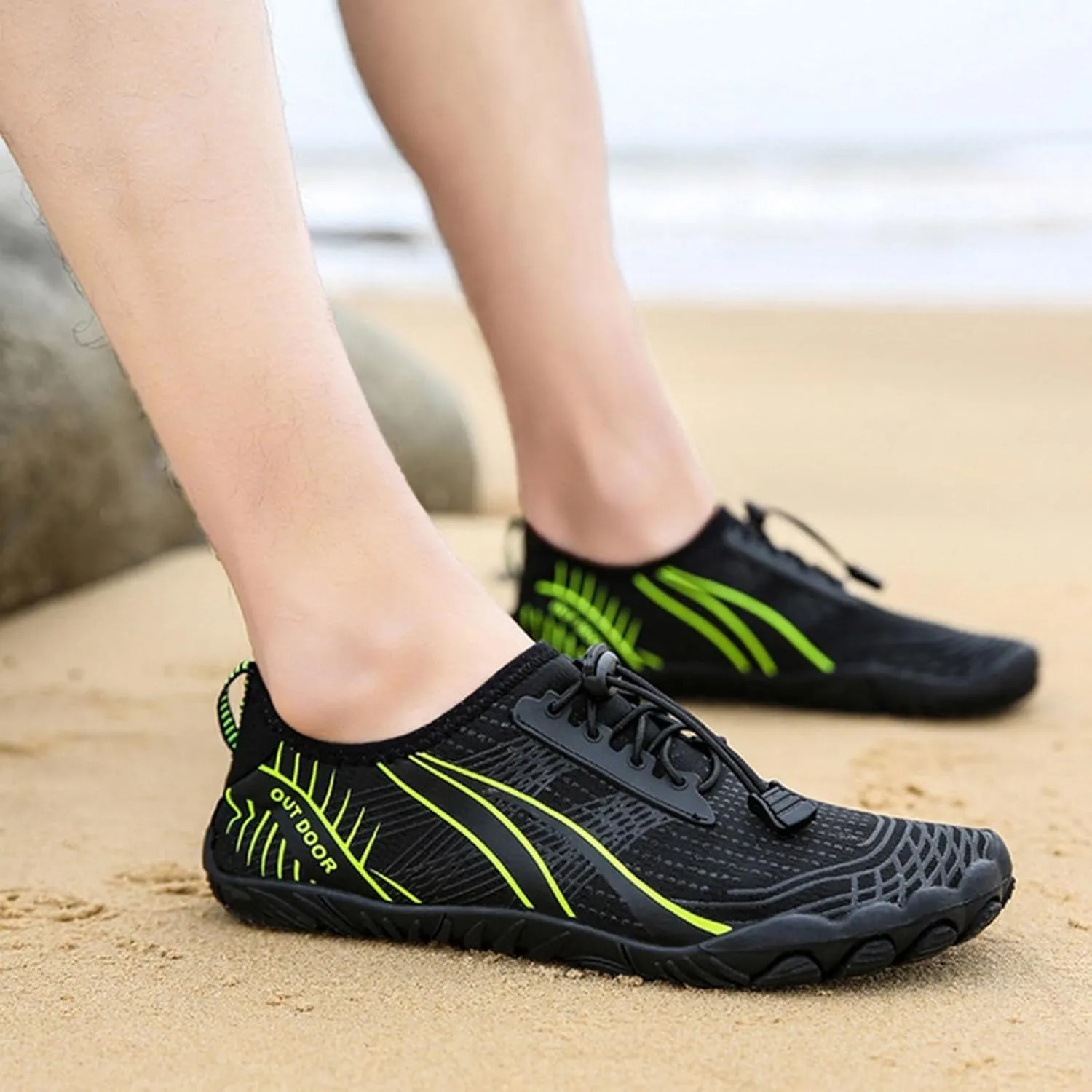 Water Shoes Men Wide Foot Barefoot Aqua Yoga Socks Quick Dry Water Hiking Shoes Women Quick Dry Shoes for Women Jogging Quick Dry Pool Sports Sneaker for Boating Fishing Diving Surfing